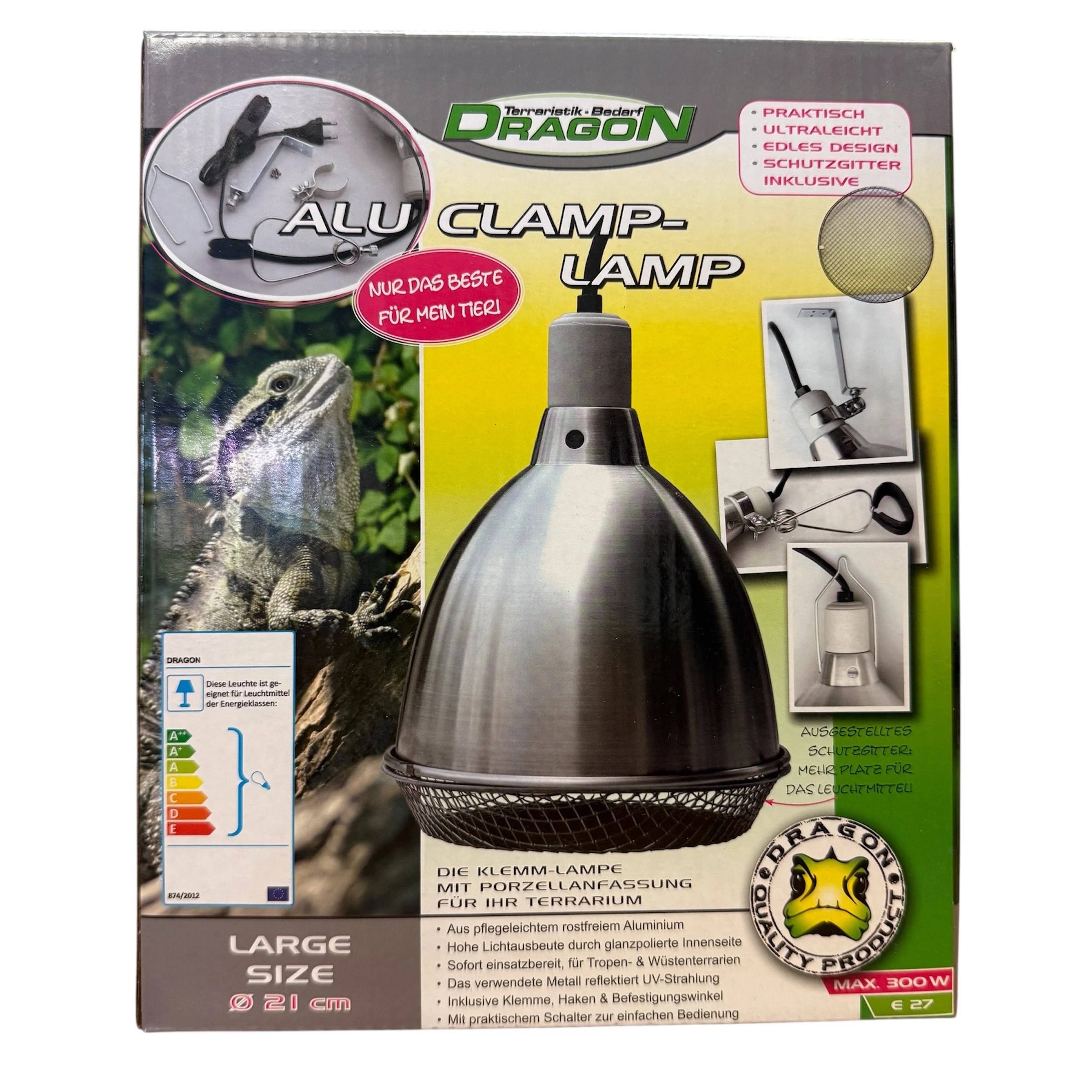 Dragon Alu Clamp-Lamp