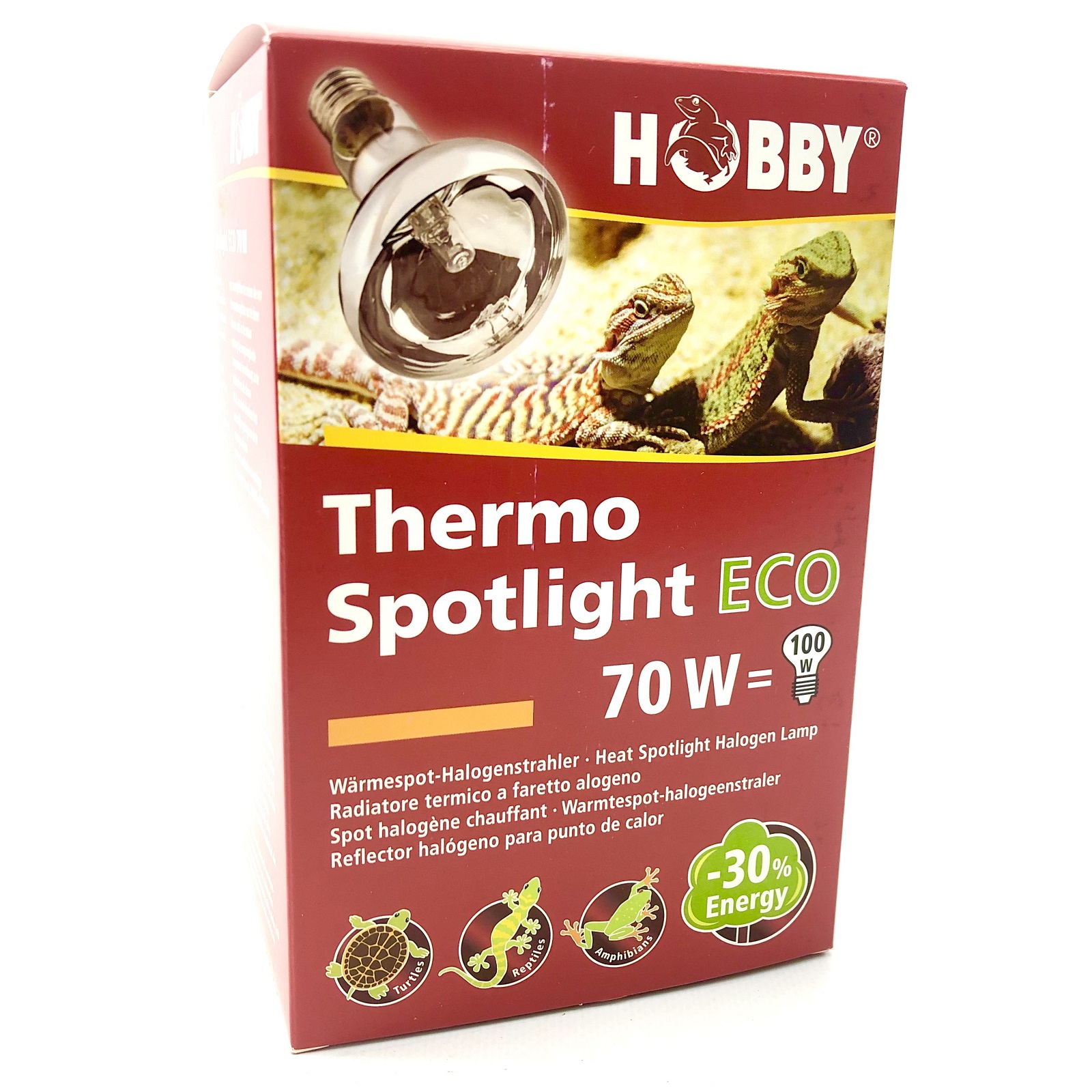 Hobby Thermo Spotlight Eco – Halogen-Wärmestrahler für Terrarien Hobby Thermo Spotlight Eco – Halogen-Wärmestrahler für Terrarien