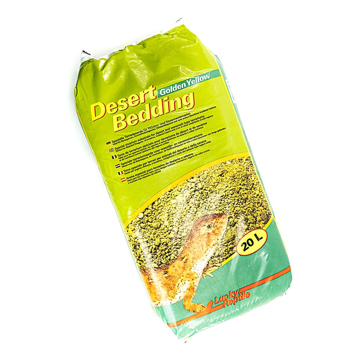 Lucky Reptile Desert Bedding Golden Yellow