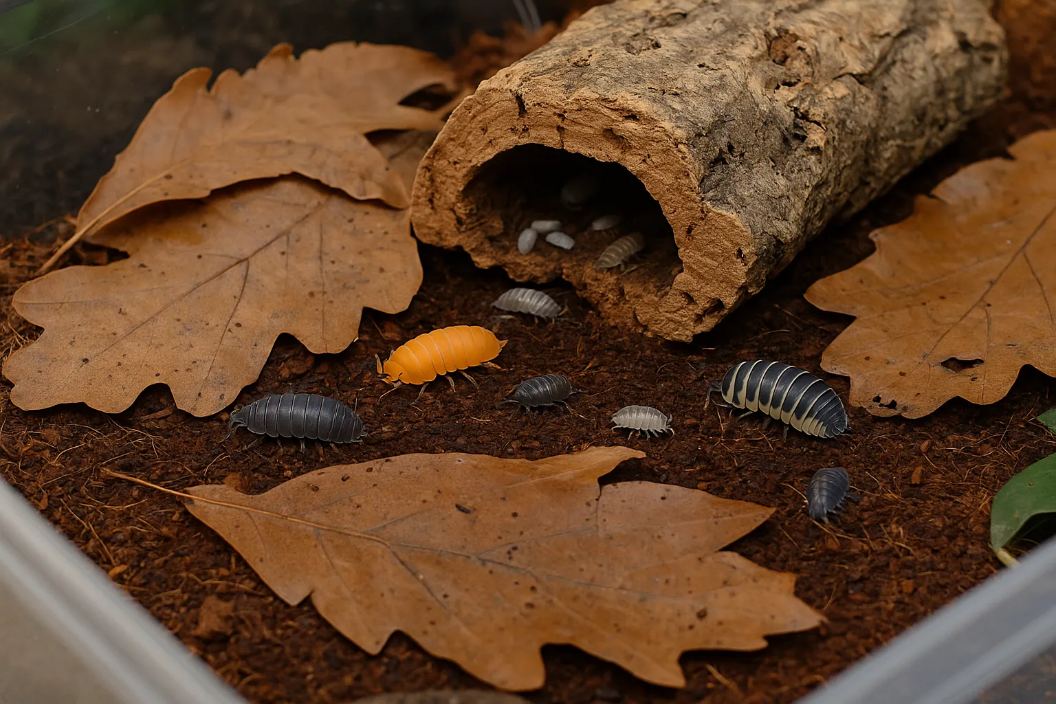 Zierasseln faszinierende Terrarientiere
