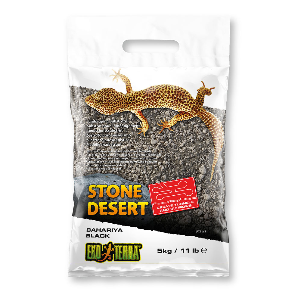 Exo Terra Stone Desert Bahariya Black 20 Kg