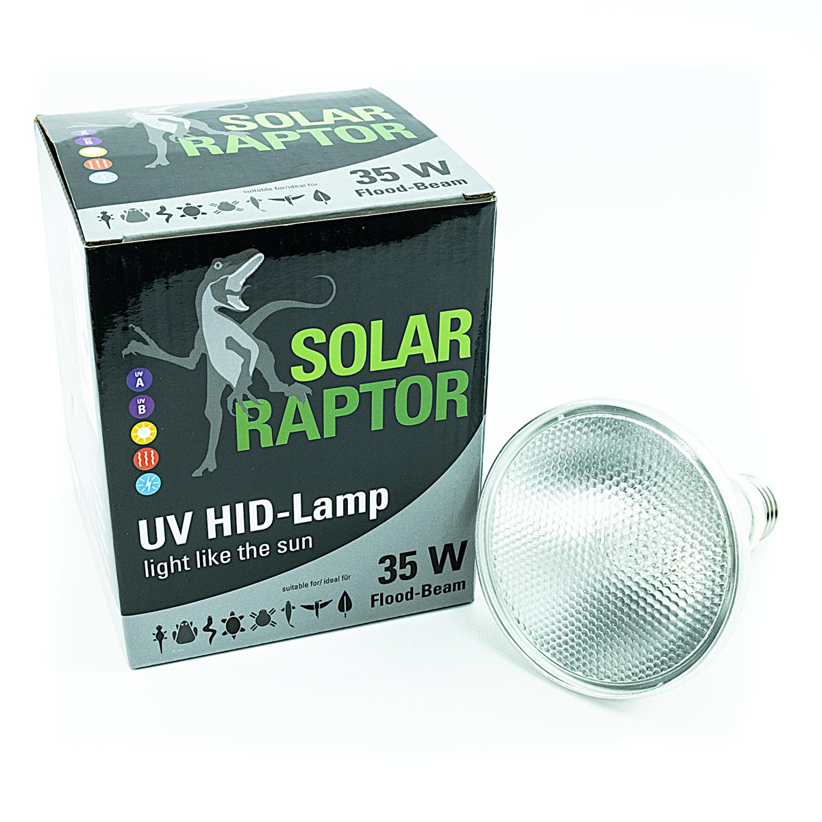 Solar Raptor UV HID-Lamp 35 W Flood Beam