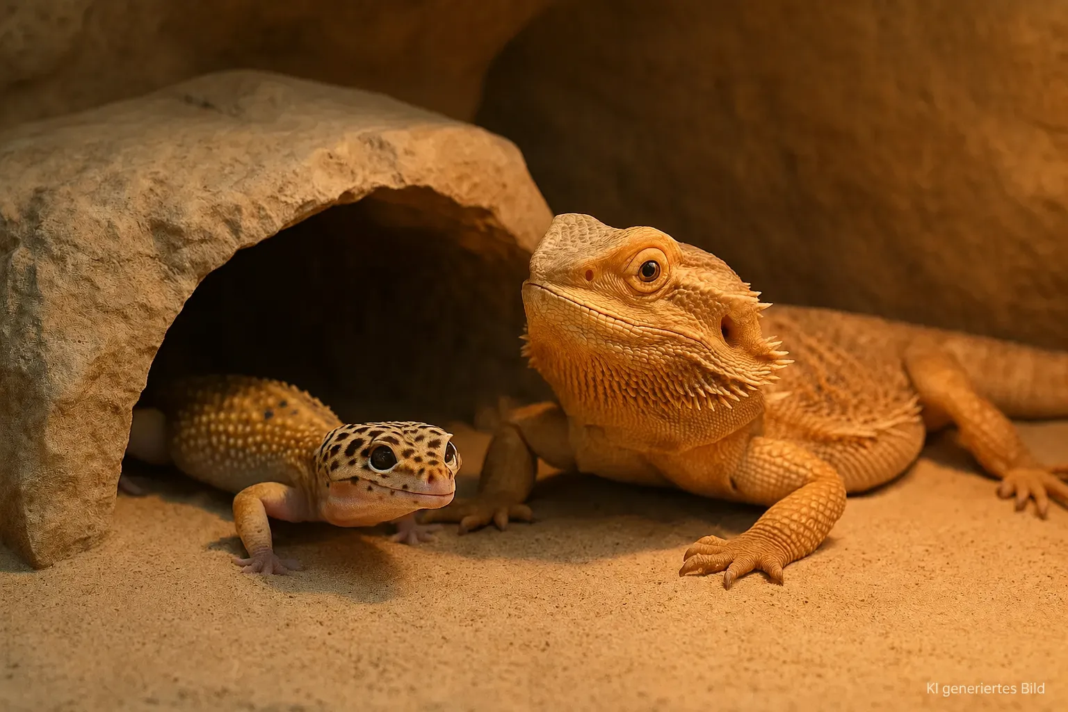Winterruhe (Brumation) von Reptilien