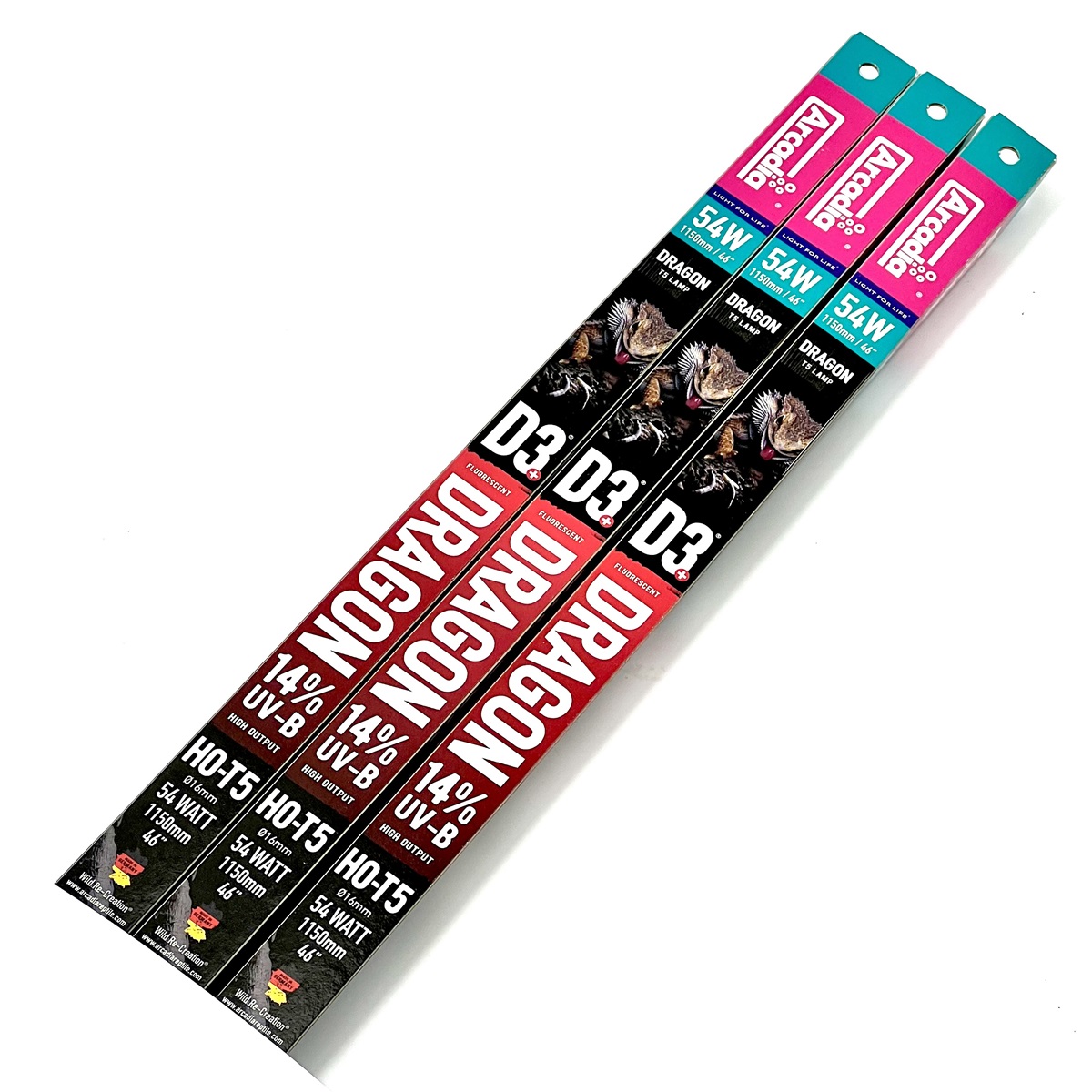 Arcadia T5 Röhre D3+ Dragon, 14% UV-B 54 W / 1150 mm
