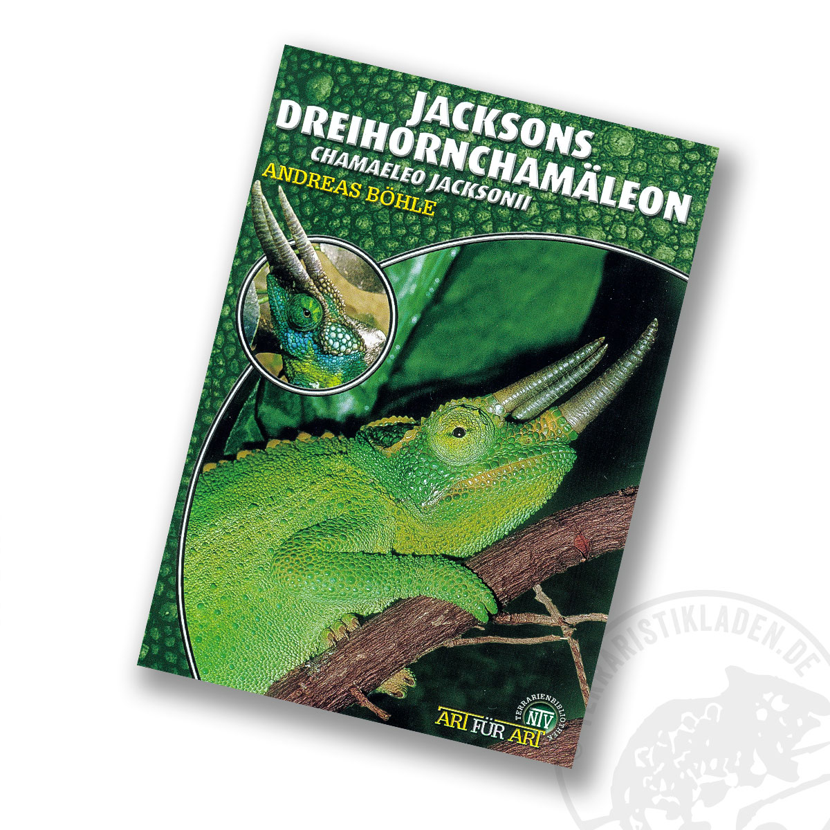 Art für Art - Jacksons Dreihornchamäleon (Chamaeleo jacksonii) - Natur und Tier Verlag