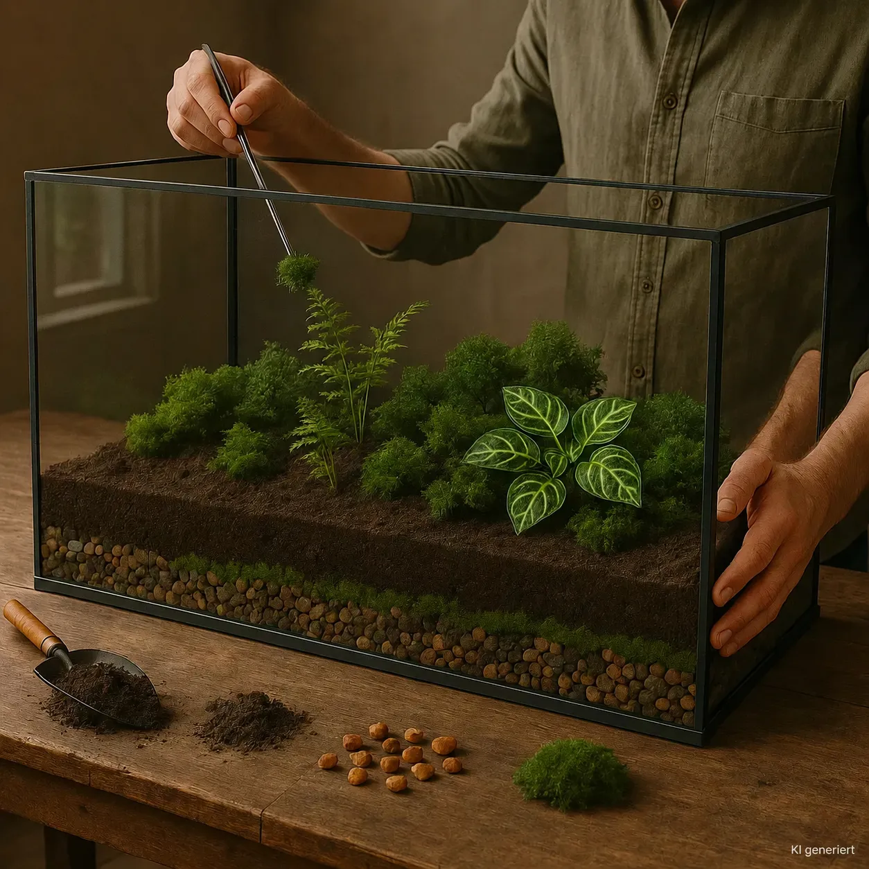 Terrarium selber bauen, DIY!