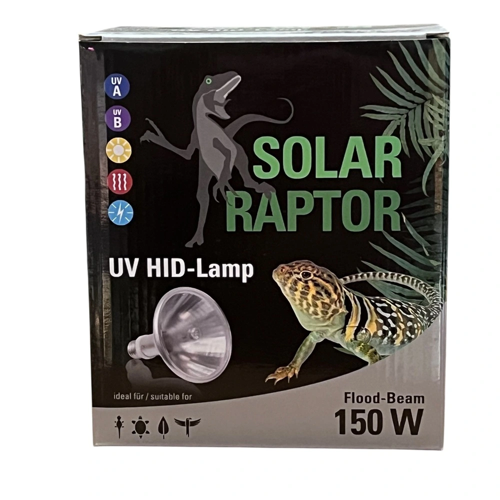 Solar Raptor UV HID-Lamp 150 W Flood Beam