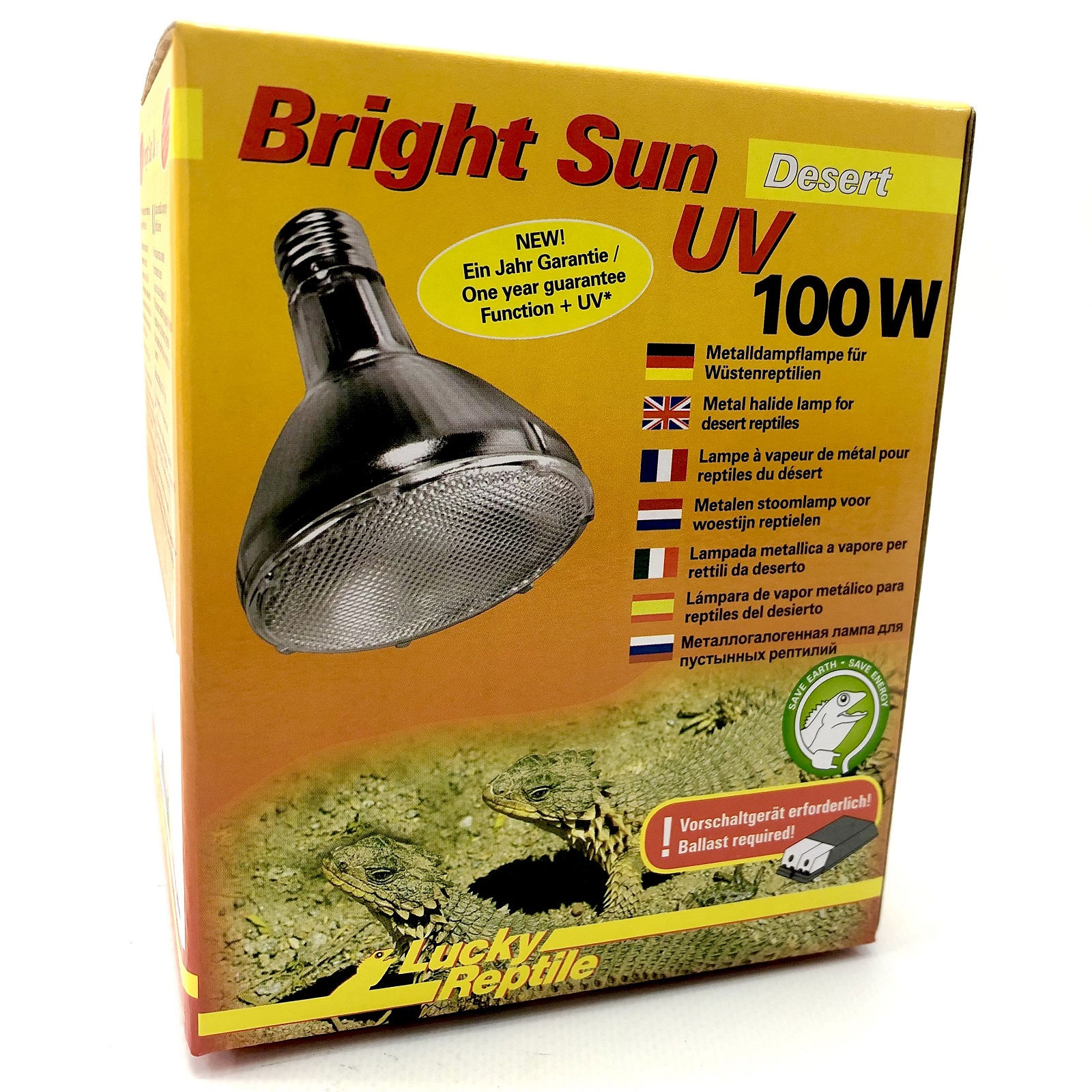 Lucky Reptile Bright Sun UV Desert 100 W