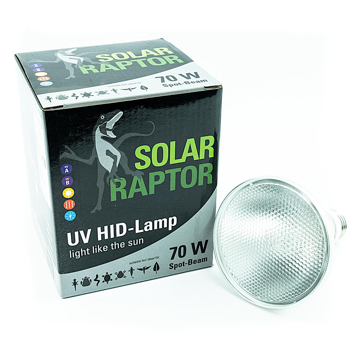 Solar Raptor UV HID-Lamp 70 W Spot Beam