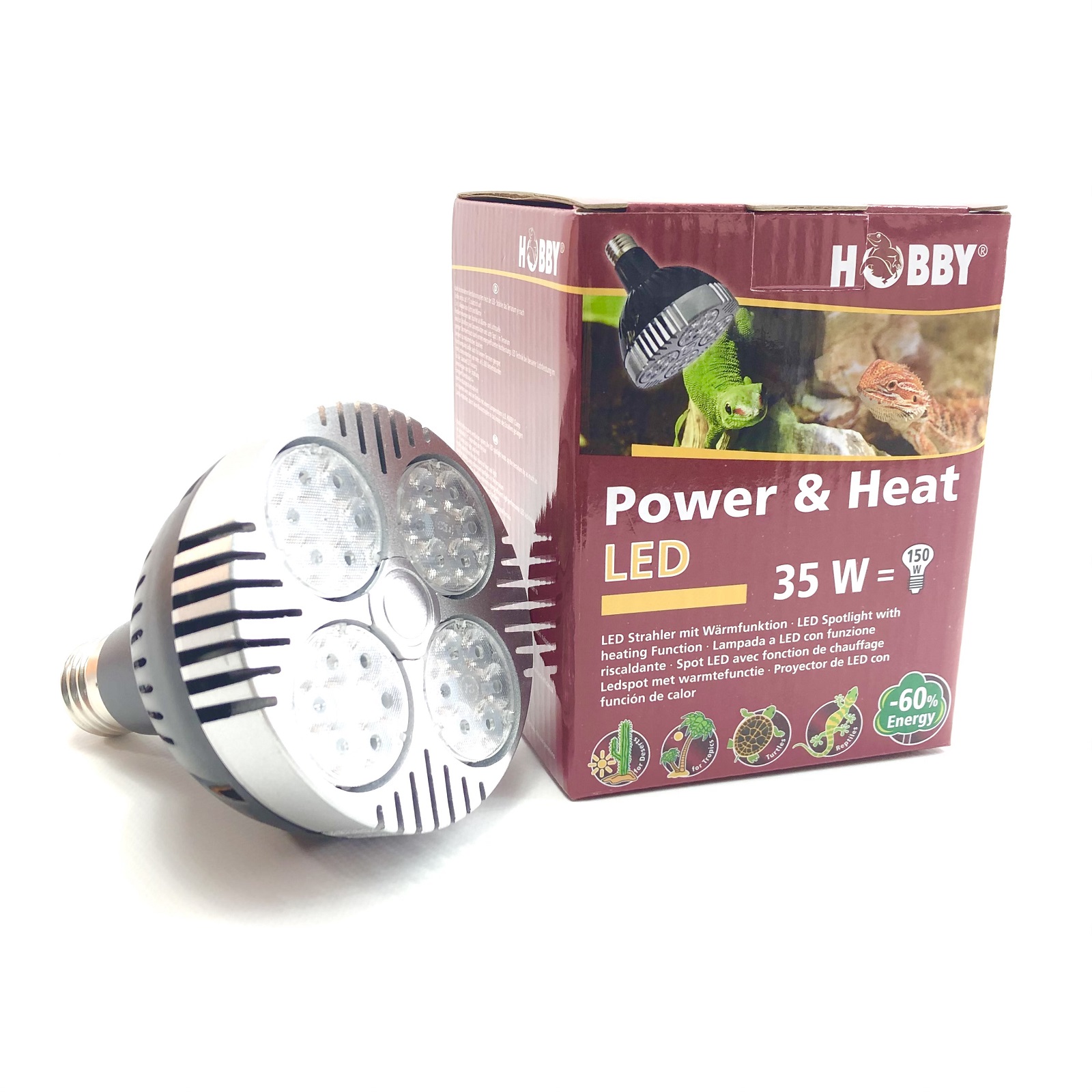 Power & Heat LED Terrarienlampe 35Watt