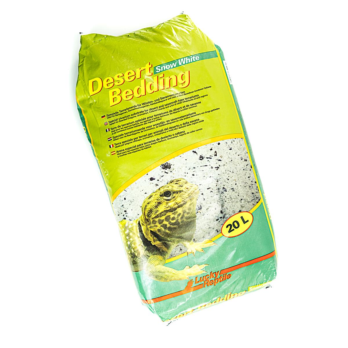 Lucky Reptile Desert Bedding Snow White 20L