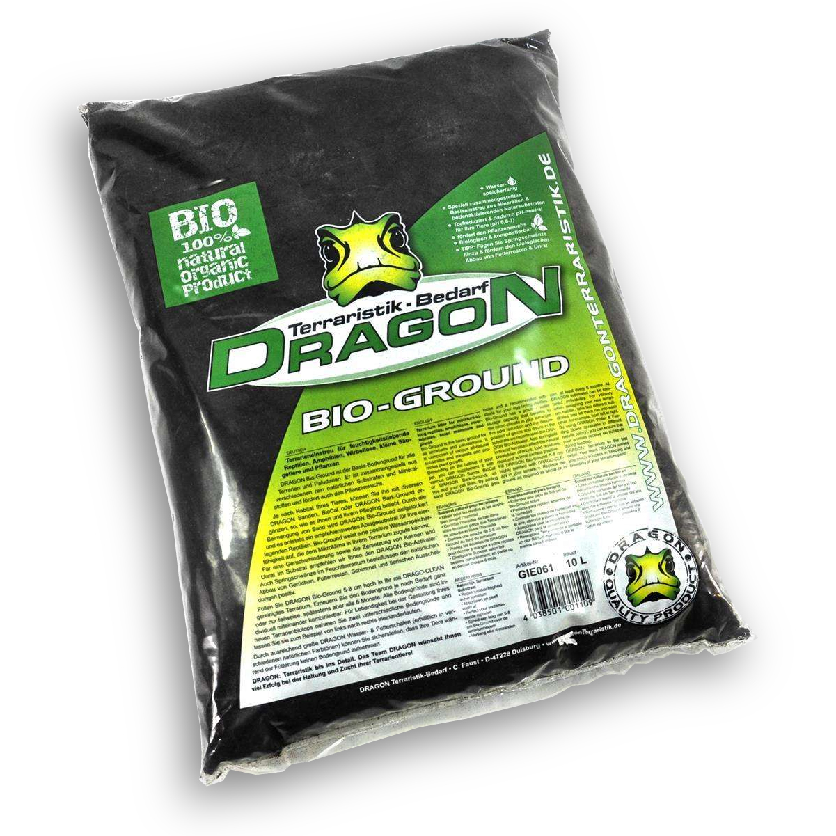 Dragon Bio Ground 10 L Terrarium Erde