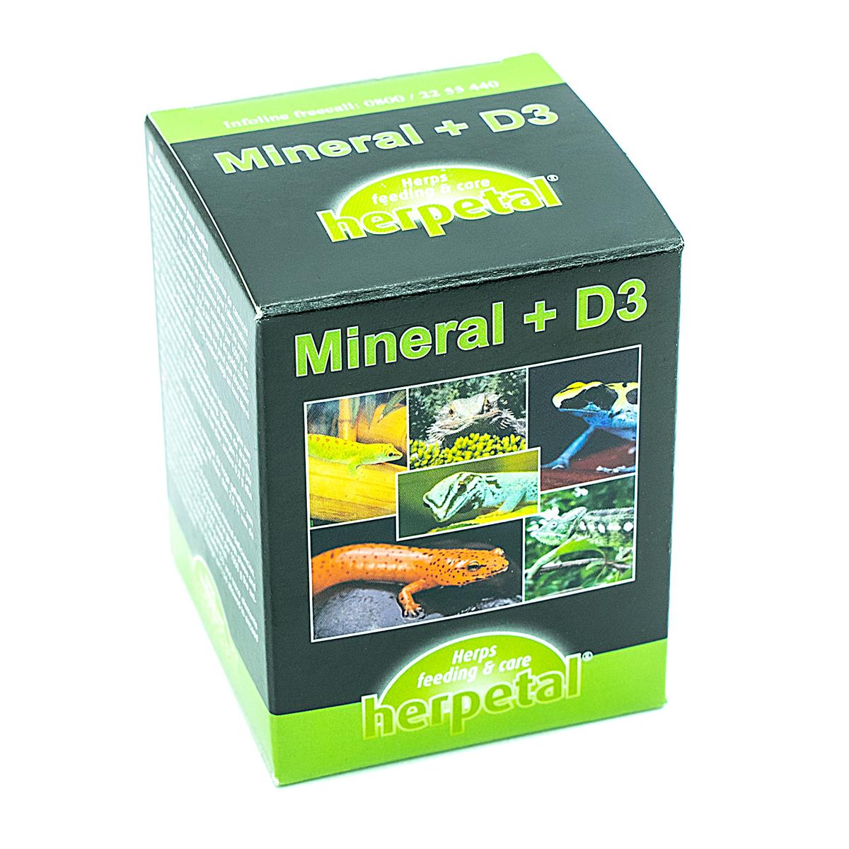 Herpetal Mineral + D3 100g Herpetal Mineral + D3 100g