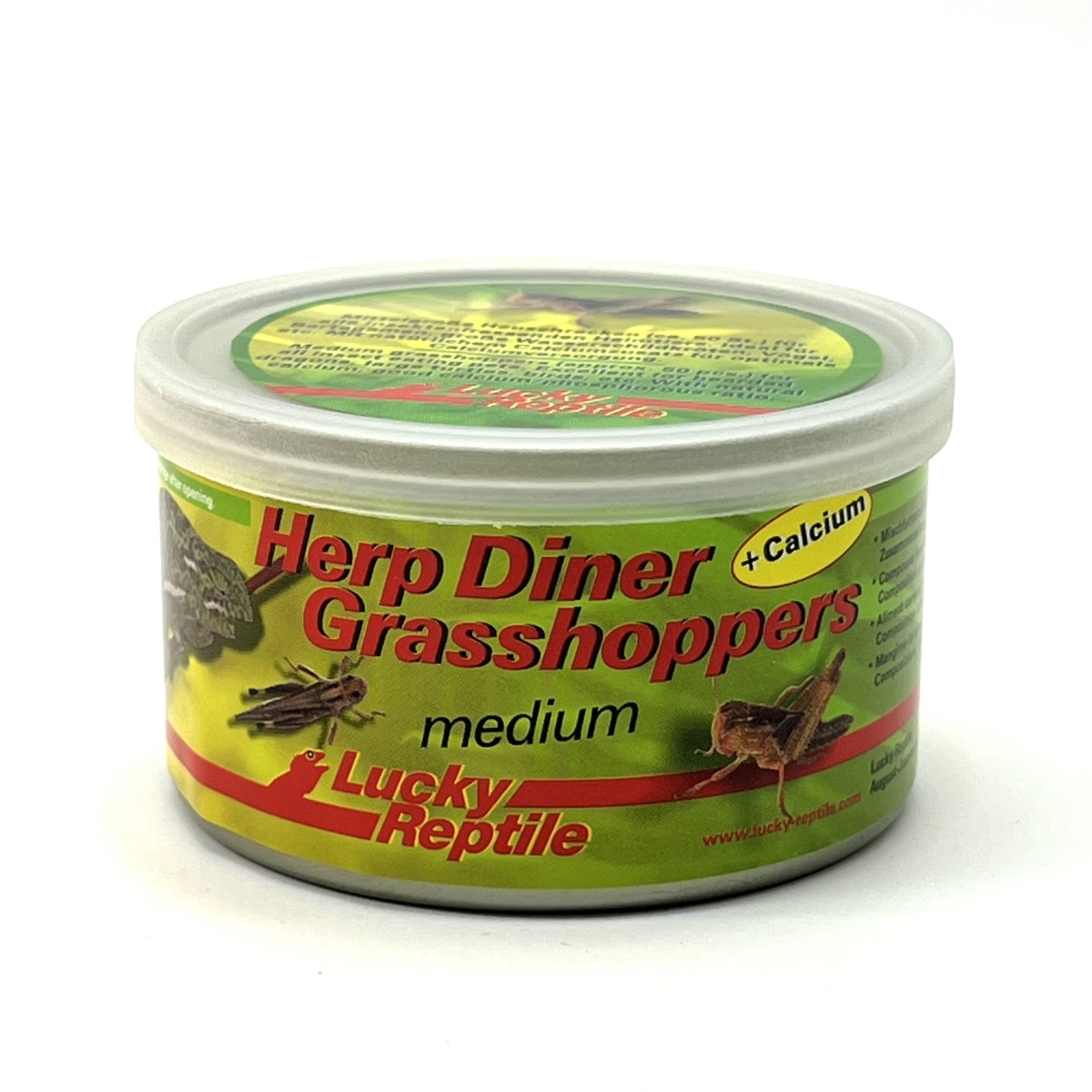 Herp Diner Grasshoppers + Calcium M