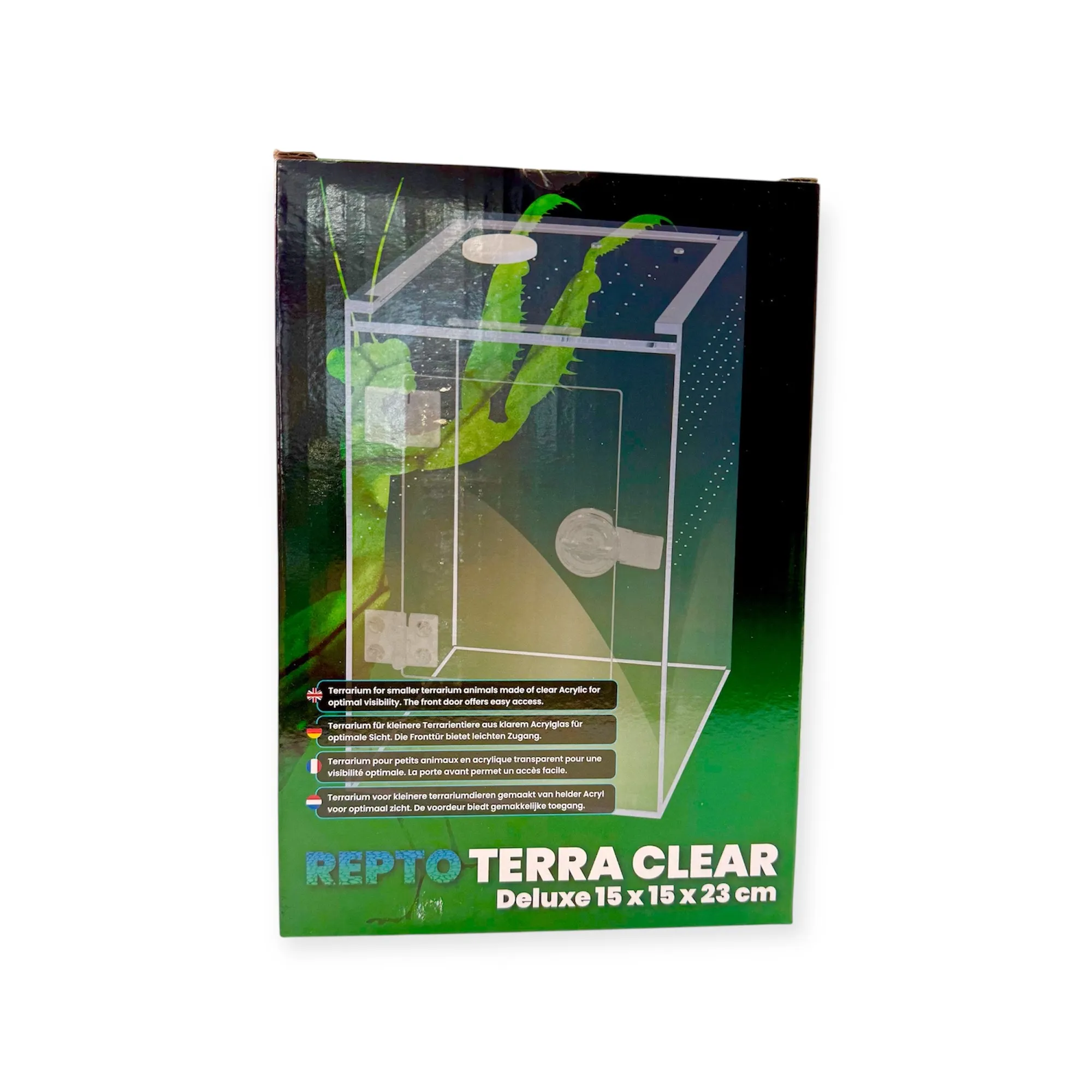 REPTO TERRA CLEAR DELUXE TERRARIUM