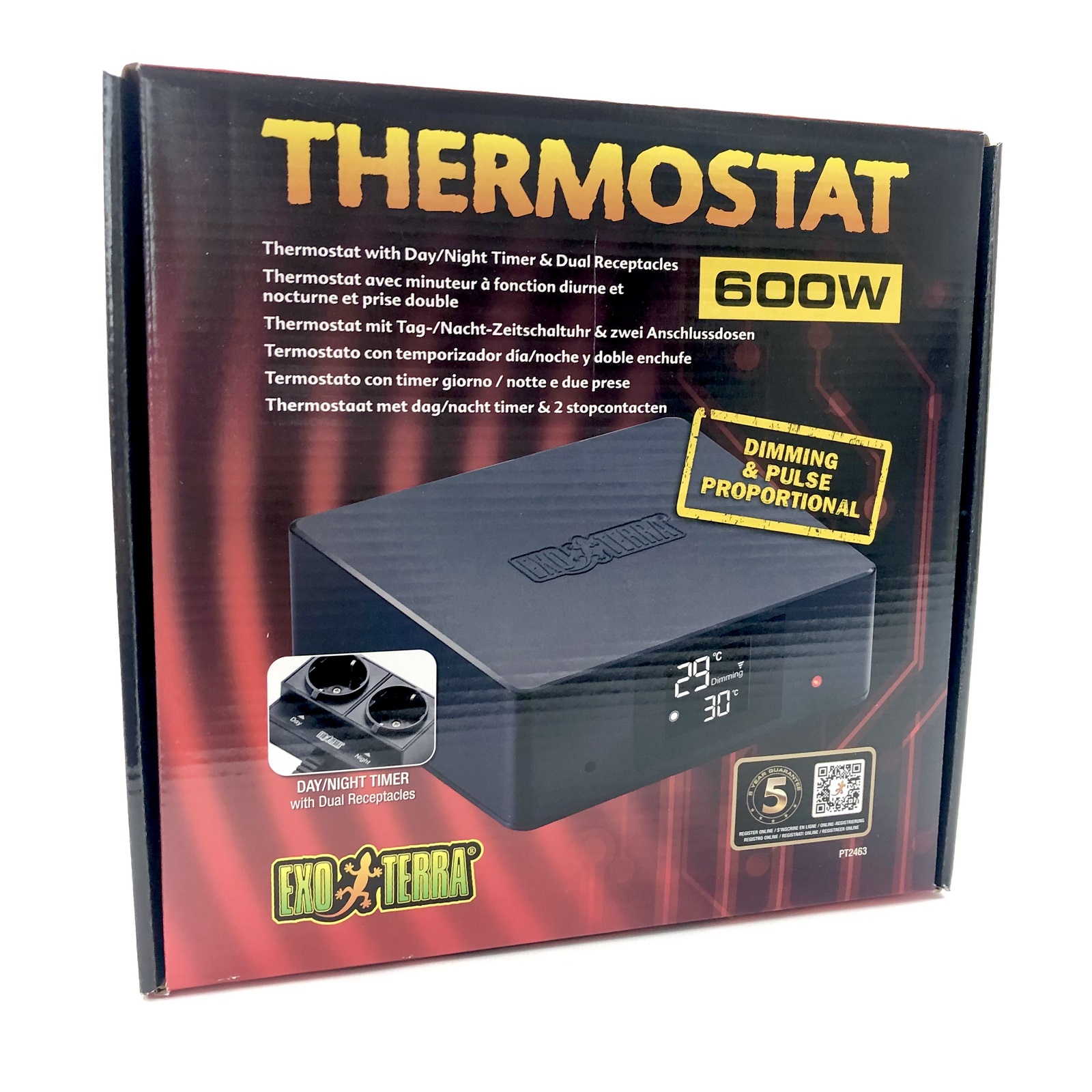 Thermostat für das Terrarium und seine Bewohner