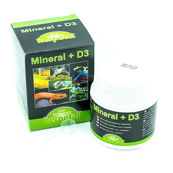 Herpetal Mineral + D3 100g
