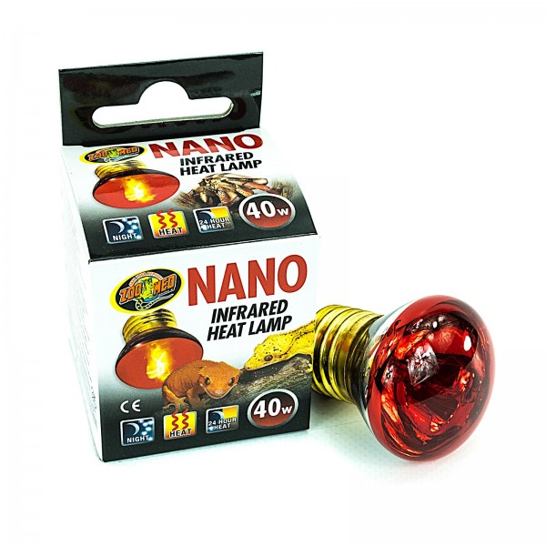 Zoo Med Nano Infrared Heat Lamp 40Watt