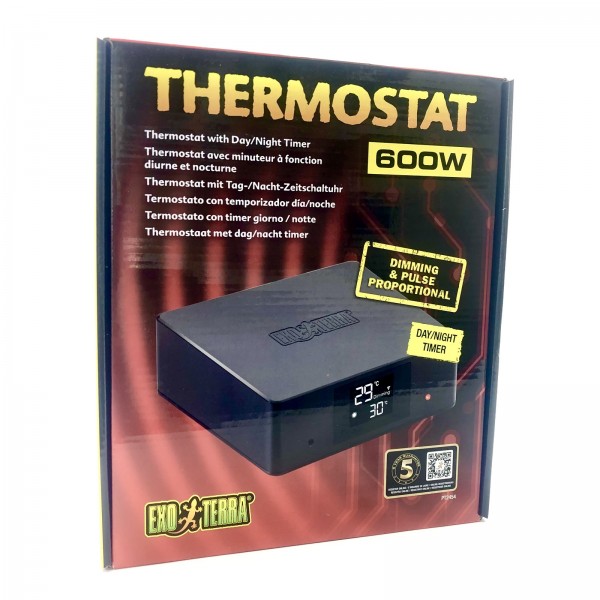 Thermostat Tag/Nacht Timer (Dimmend 600W)